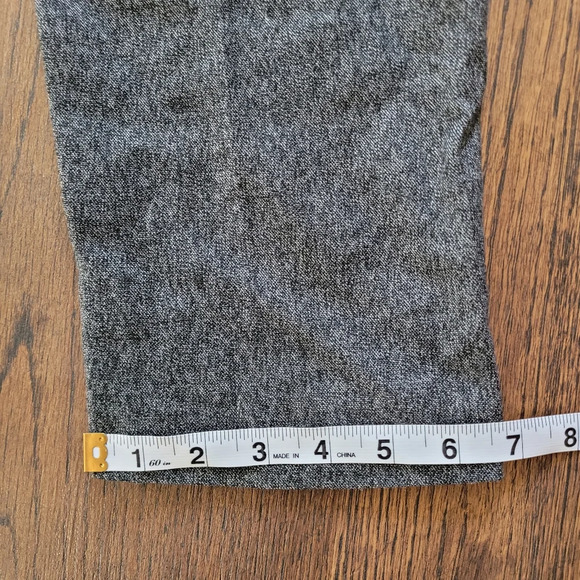 New Direction Gray Black Merle Dress Trouser Pants Size Women's 8 Petite - Picture 8 of 9